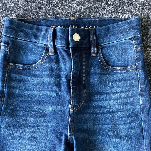 american eagle curvy super high rise jegging - Picture 3 of 8